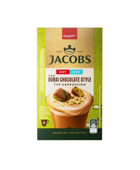 Kavos gėrimas JACOBS Dubai Chocolate, 8x15g
