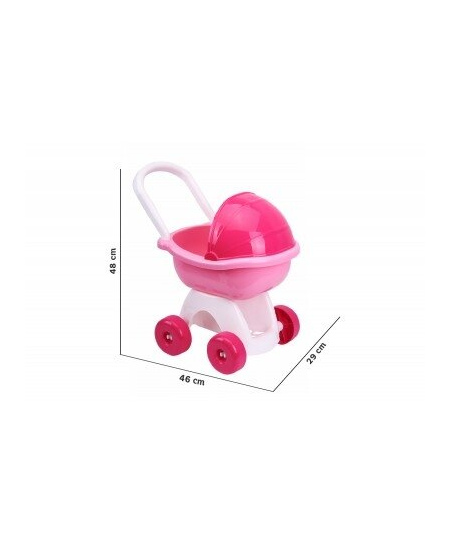 Technok lėlių vėžimėlis 46 cm