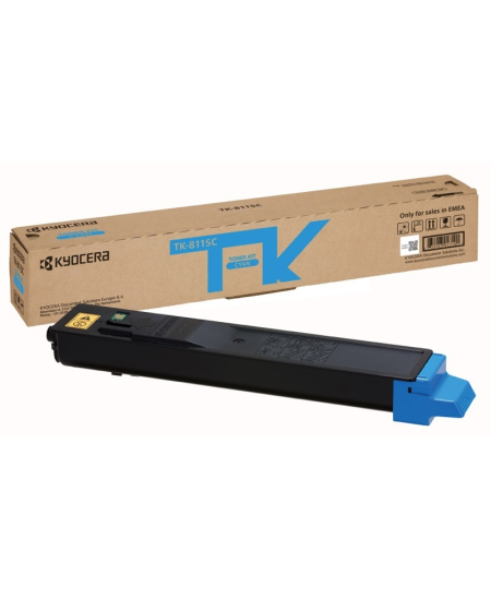 Kyocera TK-8115C Lazerinė kasetė, Žydra