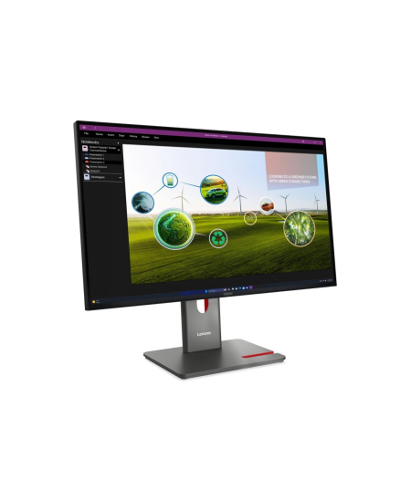 Lenovo | ThinkVision | P27Q-40 | 27 " | IPS | 16:9 | 120 Hz | 4 ms | 350 cd/m² | HDMI ports quantity 1 | Eclipse black | W