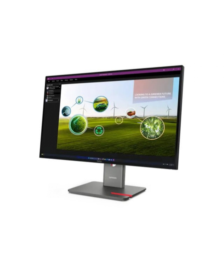 Lenovo | ThinkVision | P27Q-40 | 27 " | IPS | 16:9 | 120 Hz | 4 ms | 350 cd/m² | HDMI ports quantity 1 | Eclipse black | W