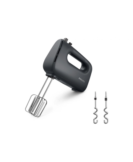 Philips Hand mixer | HR3739/00 5000 Series | Hand Mixer | 400 W | Number of speeds 5 | Turbo mode | Black