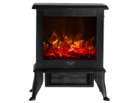Adler Electric Fireplace | AD 7754 | Ceramic | 1800 W | Number of power levels 2 | Black