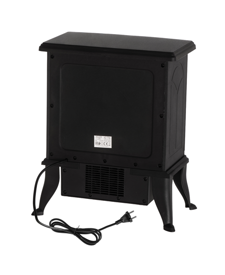Adler Electric Fireplace | AD 7754 | Ceramic | 1800 W | Number of power levels 2 | Black