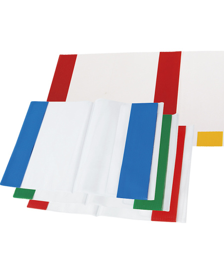 Reguliuojamas aplankalas spalvotais atvartais PANTA PLAST, A5, 1 vnt.,