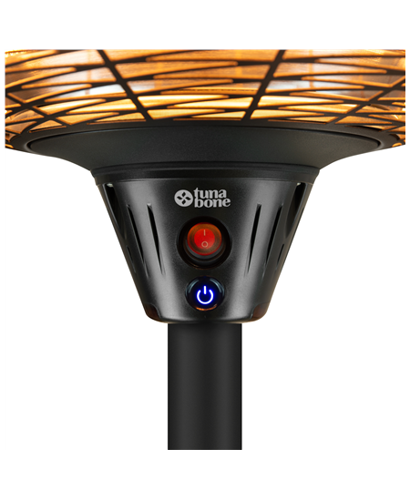 TunaBone | Electric Standing Infrared Patio Heater | TB2068S-01 | Patio heater | 2000 W | Number of power levels 3 | Suitable fo