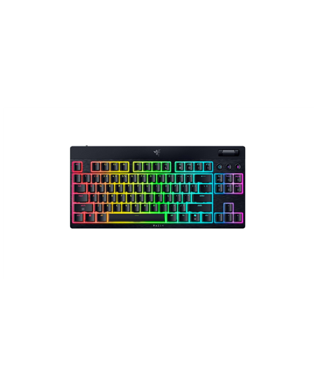 Razer | BlackWidow V4 Low-Profile HyperSpeed | Keyboard | Wireless | US | Bluetooth | Orange Switches | Black