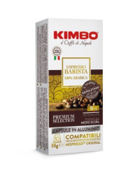 Kavos kapsulės KIMBO Barista Napoli Alu, 10 x 5,5 g