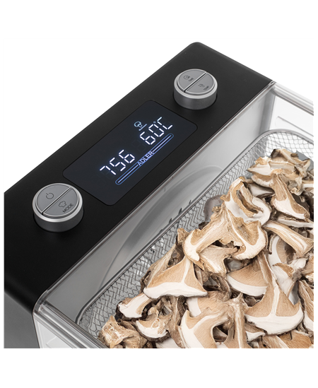 Adler | Food Dehydrator | AD 6660 | Power 600 W | Number of trays 6 | Integrated timer | Black