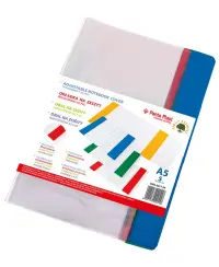 Aplankalai PANTA PLAST, A5, reguliuojamo dydžio, 5 vnt.