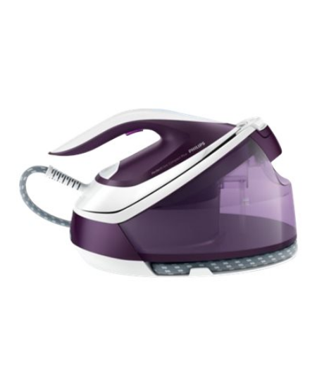 Philips | Ironing System | GC7933/30 PerfectCare Compact Plus | 2400 W | Continuous steam 120 g/min | Purple