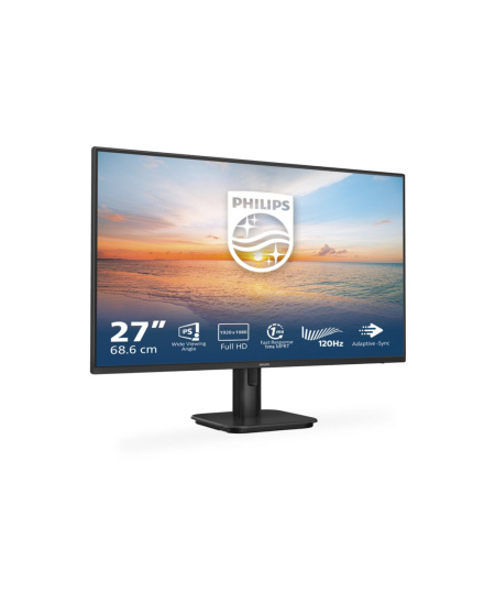 Philips | 27E1N1100A/00 | 27 " | IPS | 16:9 | 100 Hz | 4 ms | 1920 x 1080 pixels | 250 cd/m² | HDMI ports quantity 1 | Bla