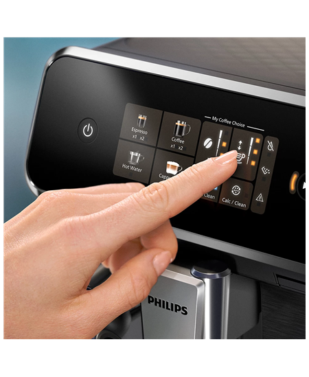 Philips Coffee Maker | EP2330/102300 series | Pump pressure 15 bar | Built-in milk frother | Fully Automatic | Black