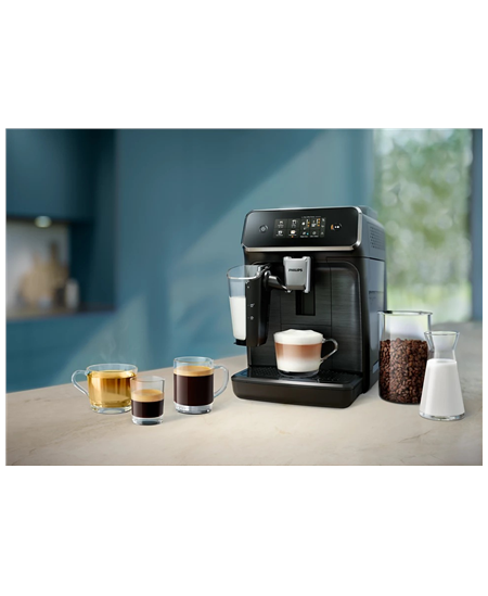 Philips Coffee Maker | EP2330/102300 series | Pump pressure 15 bar | Built-in milk frother | Fully Automatic | Black