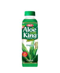 Aloe vera gėrimas, OKF KING, su baltųjų vynuogių sultimis, 0,5 l