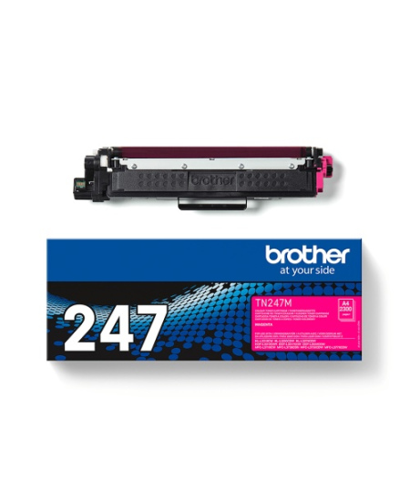 Brother TN-247M (TN247M) Lazerinė kasetė, Purpurinė
