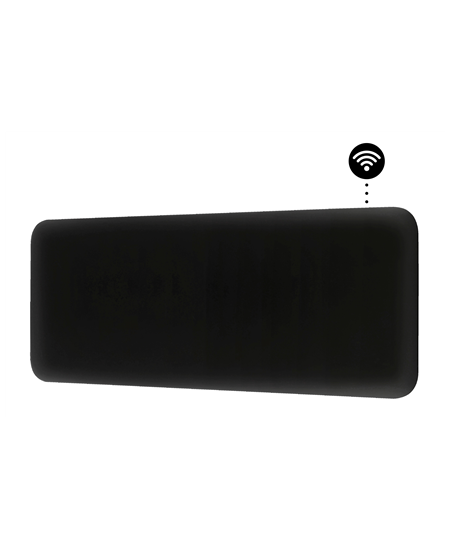 Mill Invisible Smart WiFi Heater | PA1300WIFI4B | Panel Heater | 1300 W | Suitable for rooms up to 15-19 m² | Black | IPX4
