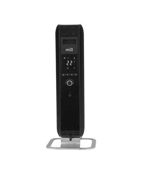 Mill | WiFI GEN3 Oil Filled Radiator | OIL2000WIFI3 | Oil Filled Radiator | 2000 W | Number of power levels 3 | Black