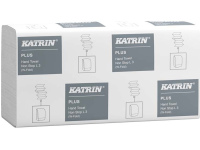 Lapiniai popieriniai rankšluosčiai KATRIN Plus Non Stop Handy pack,  87099, W lenk., 90 serv., 1 pak.