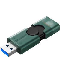 Kingston USB Flash Drive | DataTraveler Duo | 256 GB | USB Type-C/Type-A | Black/Green