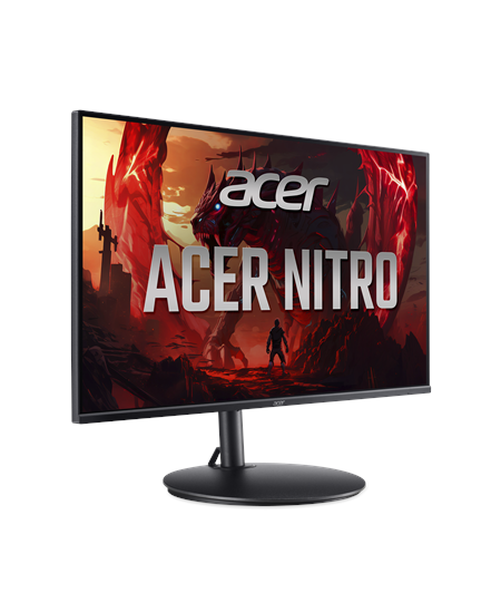 Acer Nitro XF27FX Ergo | 27 " | IPS | FHD | 16:9 | 240 Hz | 0.5 ms | 1920 x 1080 pixels | 250 cd/m² | HDMI ports quantity 
