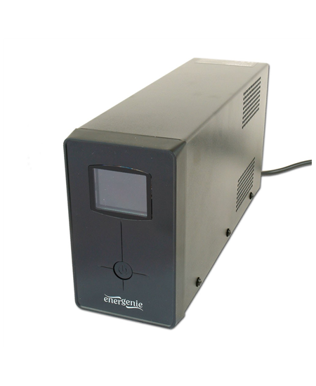EnerGenie UPS with USB and LCD display, Black 850 VA, 510 W, 220 V