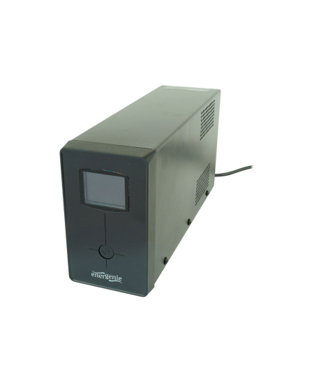 EnerGenie UPS with USB and LCD display, Black 850 VA, 510 W, 220 V