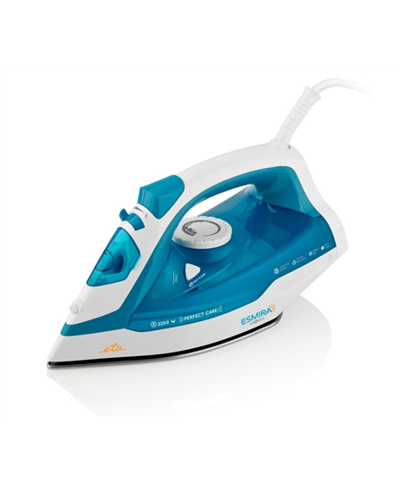 ETA | Iron | Esmira ETA027390000 | Steam Iron | 2200 W | Water tank capacity 380 ml | Continuous steam 40 g/min | Steam boost pe