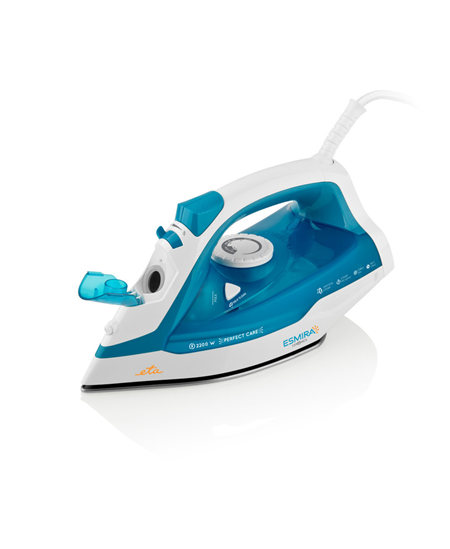 ETA | Iron | Esmira ETA027390000 | Steam Iron | 2200 W | Water tank capacity 380 ml | Continuous steam 40 g/min | Steam boost pe