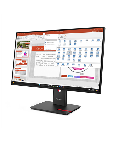 Lenovo | T27-40 | 27 " | IPS | 16:9 | 120 Hz | 6 ms | 1920 x 1080 pixels | 300 cd/m² | HDMI ports quantity 1 | Black | War