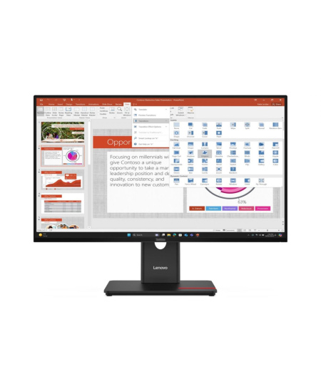 Lenovo | T27-40 | 27 " | IPS | 16:9 | 120 Hz | 6 ms | 1920 x 1080 pixels | 300 cd/m² | HDMI ports quantity 1 | Black | War