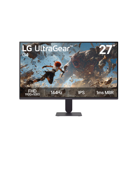 LG 27G411B-B | 27 " | IPS | FHD | 16:9 | 144 Hz | 1 ms | 1920 x 1080 pixels | 250 cd/m² | HDMI ports quantity 1