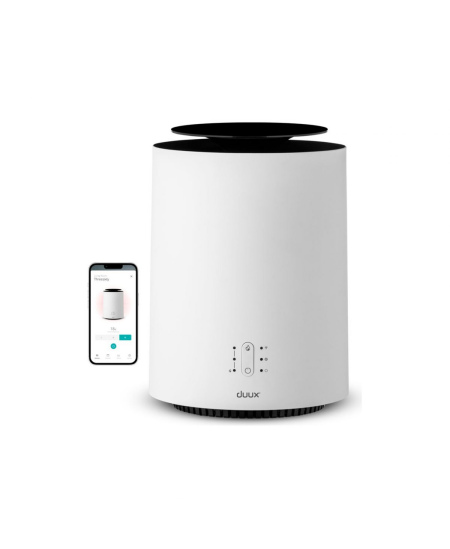 Duux Threesixty Smart Fan + Heater Gen2 1800 W, Suitable for rooms up to 30 m², White, Indoor, Remote Control via Smartphone