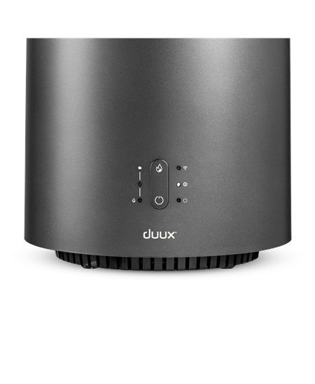 Duux Threesixty Smart Fan + Heater Gen2 1800 W, Suitable for rooms up to 30 m², Grey, Indoor, Remote Control via Smartphone