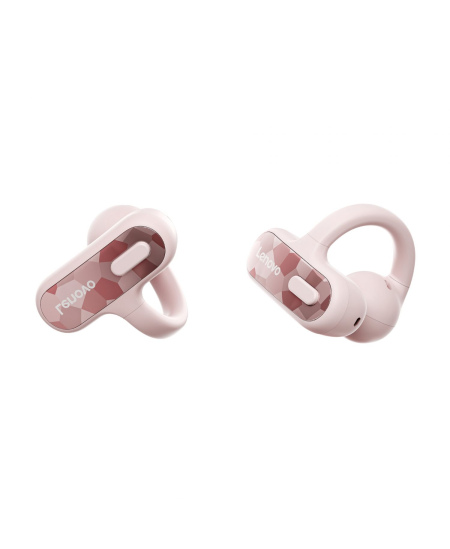Lenovo X500 | Open-Ear Clip-on Earbuds | Built-in microphone | Bluetooth | Pink