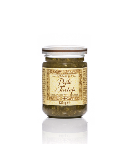 Pesto padažas LA FAVORITA, bazilikų su trumais, 130 g