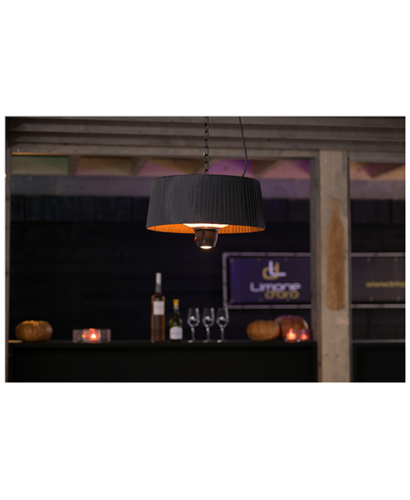 SUNRED | Heater | ARTIX C-HB, Compact Bright Hanging | Infrared | 1500 W | Black | IP24