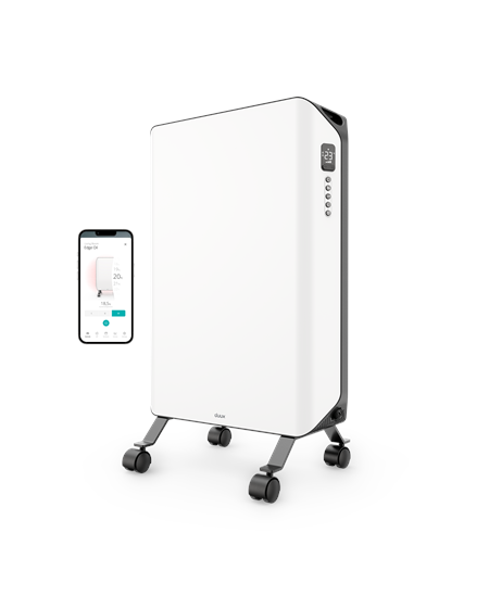 Duux Edge Oil Heater | Oil Heater | 2000 W | Suitable for rooms up to 20 m² | White