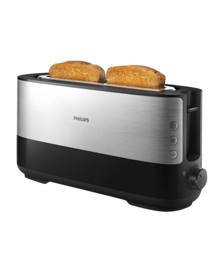 Philips | Toaster | HD2692/90 Viva Collection | Power 950 W | Number of slots 2 | Housing material  Metal/Plastic | Black