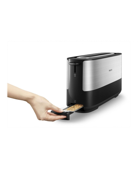 Philips | Toaster | HD2692/90 Viva Collection | Power 950 W | Number of slots 2 | Housing material  Metal/Plastic | Black