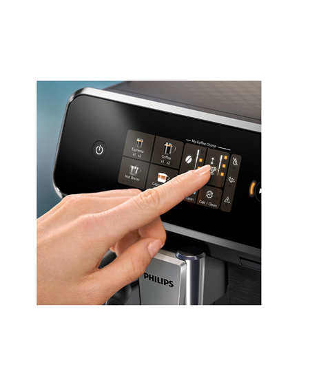 Philips Coffee maker | EP2331/10 | Pump pressure 15 bar | Built-in milk frother | Automatic | 1500 W | Black