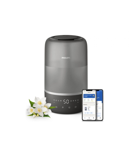 Philips | Humidifier | HU1510/03 Series 1000 | 19.6 W | Water tank capacity 3 L | Suitable for rooms up to 41 m² | Ultrasonic |