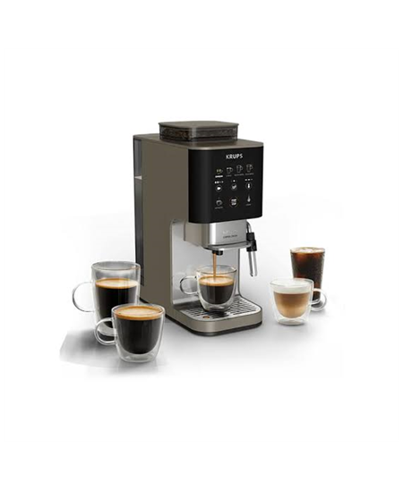 Krups Coffee Crush Experience Coffee maker SA403BE0, Black/Silver | Krups