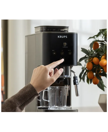 Krups Coffee Crush Experience Coffee maker SA403BE0, Black/Silver | Krups