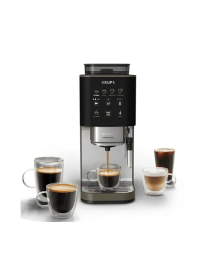 Krups Coffee Crush Experience Coffee maker SA403BE0, Black/Silver | Krups