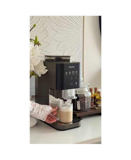 Krups Coffee Crush Experience Coffee maker SA403BE0, Black/Silver | Krups