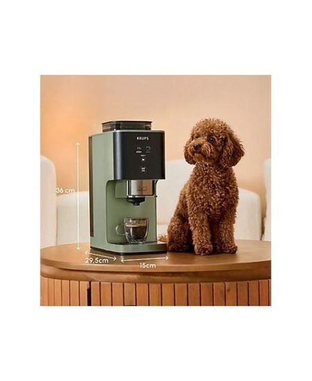 Krups Coffee Crush Coffee maker SA401LE0, Black/Green | Krups