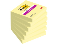 Itin lipnūs lapeliai POST-IT Super sticky, 76x76 mm, 90 lapelių, geltoni