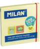 Lipnūs lapeliai MILAN, 76x76 mm, 90 lapelių, geltoni