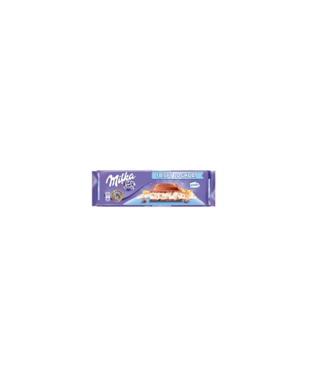 Šokoladas MILKA Crispy Yogurt, 300 g